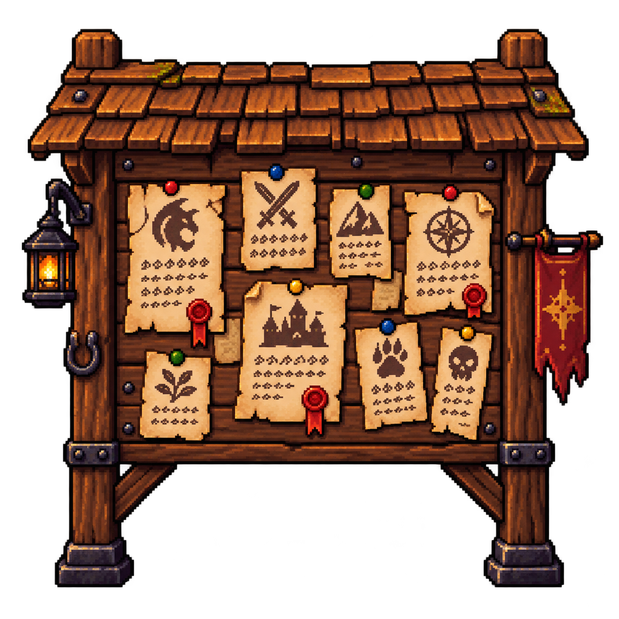 Skills notice board